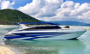 Hire private speedboat for dayt trip to Phi Phi Phuket