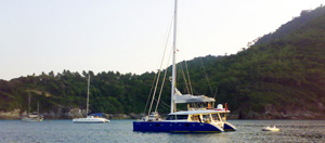 Sailing Yacht Trip Racha Islands Phuket Thailand