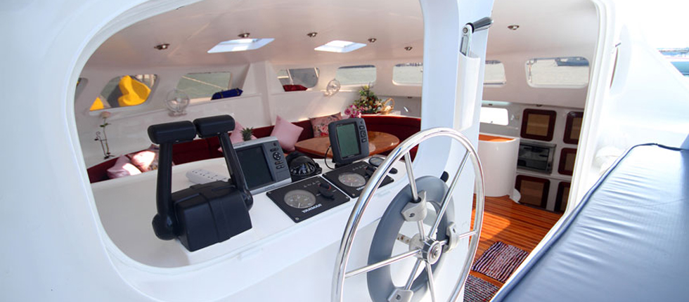 Cabin Charters Catamaran Amadeus Phuket Thailand